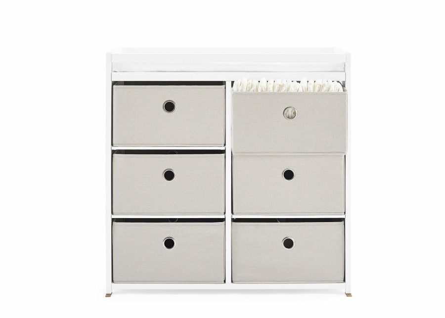 Delta Children Dressers & Changing Tables | Hayes Fabric Bin Changer