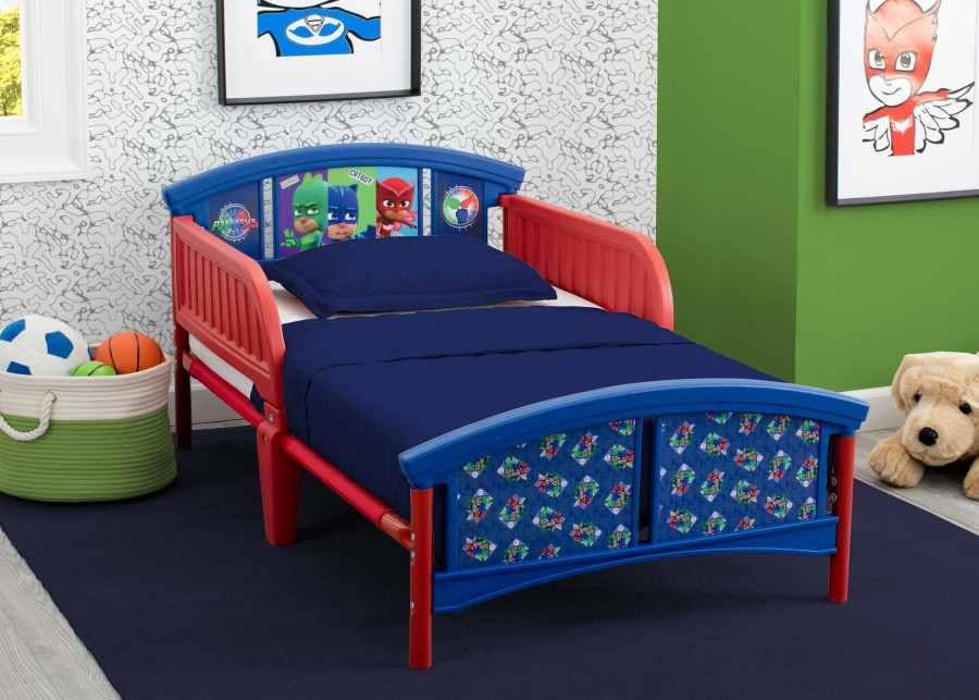 Delta Children Toddler Beds | Pj Masks Plastic Toddler Bed