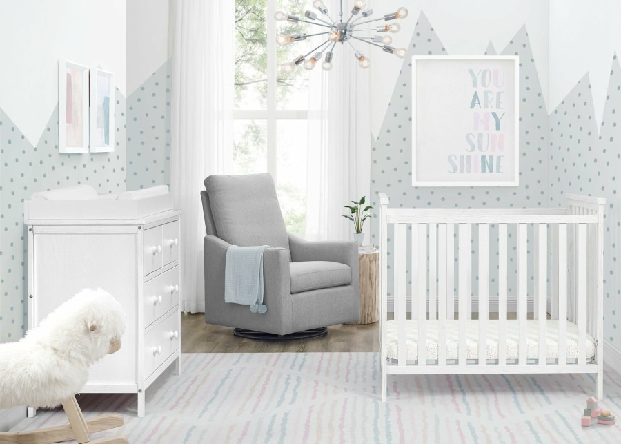 Delta Children Baby Cribs | Middleton Mini Crib With 2.75-Inch Mattress