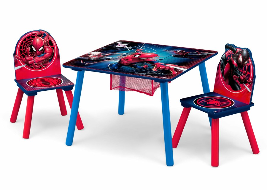 Delta Children Table & Chair Sets | Spider-Man Table And Chair Set With Storage