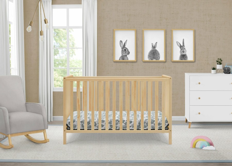 Delta Children Baby Cribs | Heartland 4-In-1 Convertible Crib