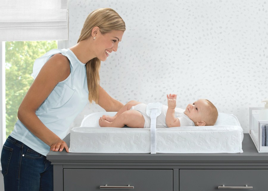 Serta Changing Pads & Covers | Perfect Sleeper 2-In-1 Deluxe Pillow Top Changing Pad & Portable Changing Mat