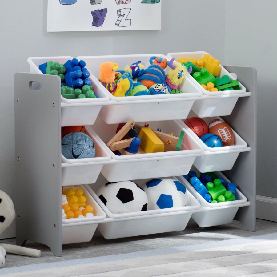 Delta Children Storage | Mysize 9 Bin Plastic Toy Organizer