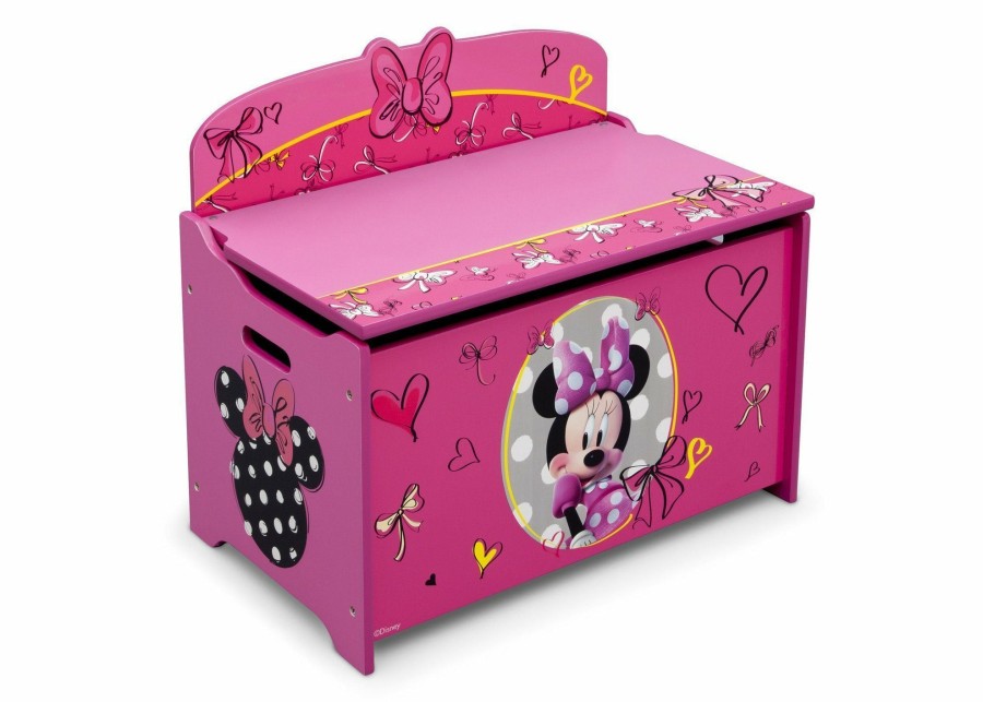 Delta Children Storage | Minnie Mouse Deluxe Toy Box