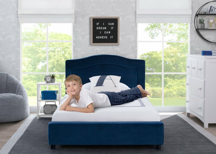 Delta Children Twin Beds & Headboards | Upholstered Twin Bed