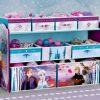 Delta Children Book & Toy Storage | Frozen Deluxe 9 Bin Design And Store Toy Organizer