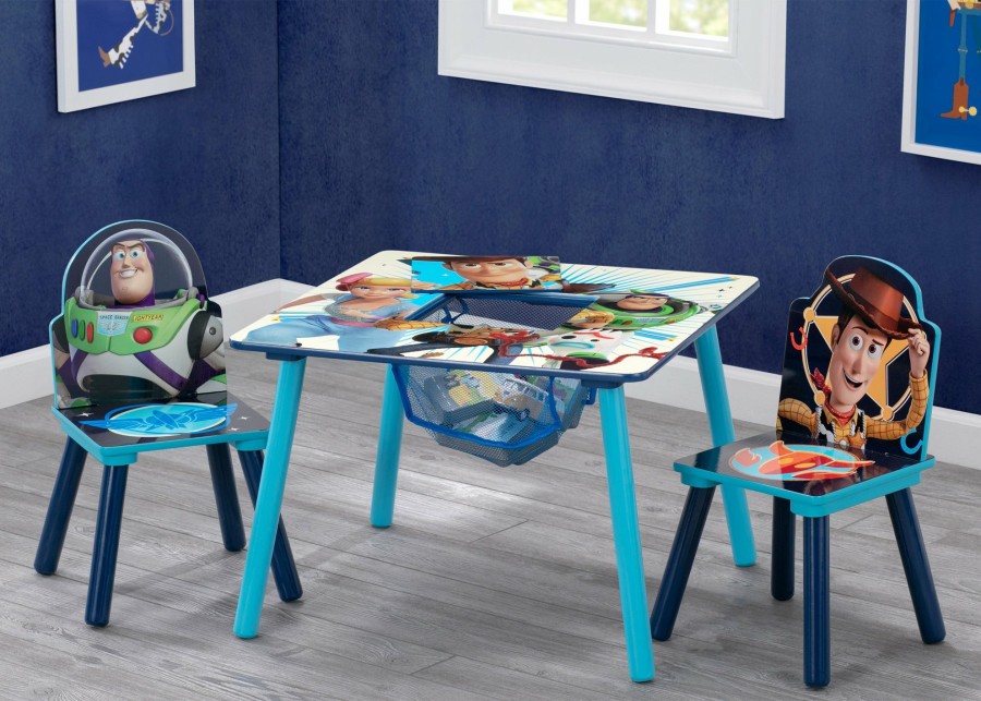 Disney/Pixar Table & Chair Sets | Toy Story 4 Table And Chair Set With Storage By Delta Children