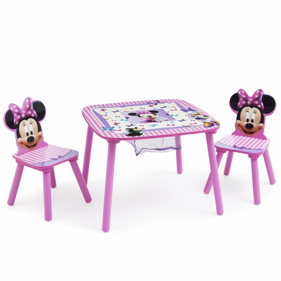 Delta Children Table & Chair Sets | Minnie Mouse Table & Chair Set With Storage