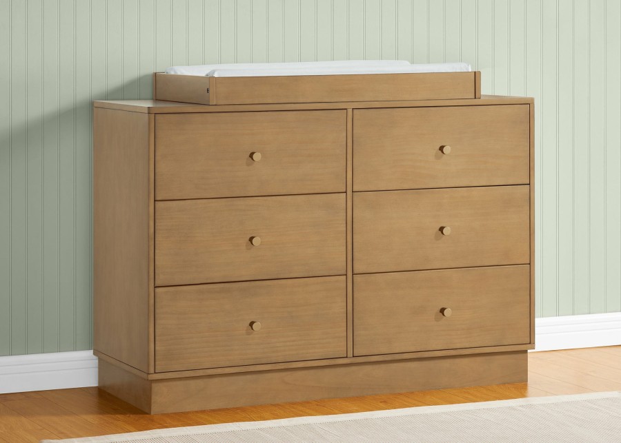 Delta Children Dressers & Changing Tables | James 6 Drawer Dresser With Interlocking Drawers