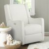 Delta Children Gliders & Rocking Chairs | Mercer Electronic Power Recliner And Swivel Glider With Usb Port In Livesmart Performance Fabric