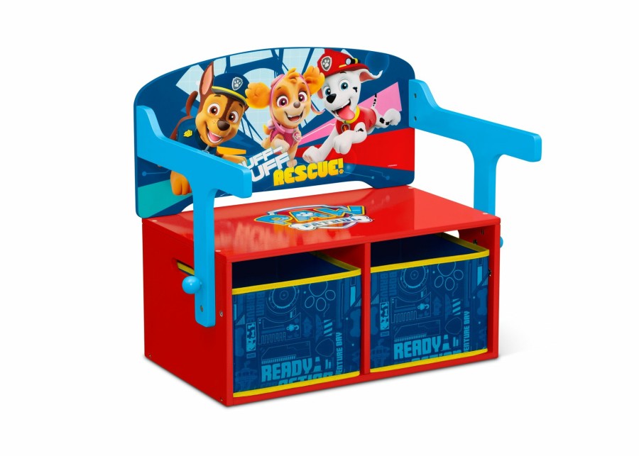 Delta Children Table & Chair Sets | Paw Patrol 2-In-1 Activity Bench And Desk