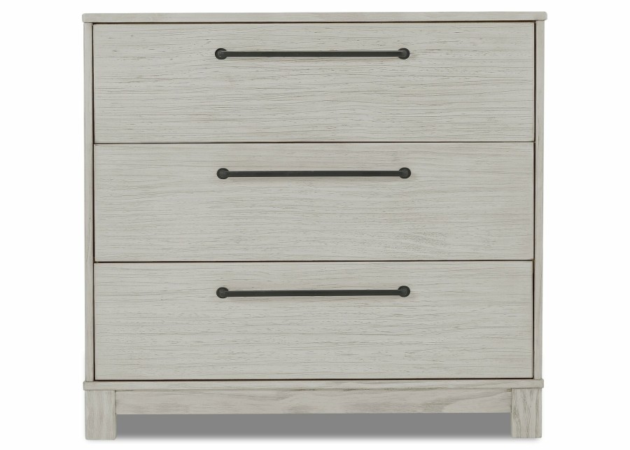Simmons Kids Dressers & Changing Tables | Rustic 3 Drawer Dresser With Interlocking Drawers