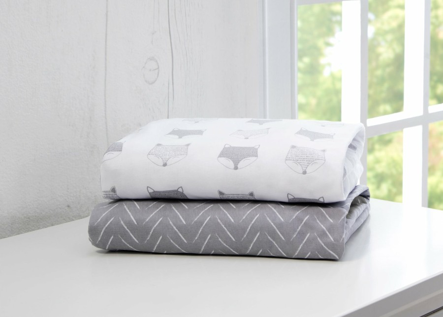 Delta Children Kids Bedding & Sheets | Indie Fox Fitted Crib Sheets - 2 Pack