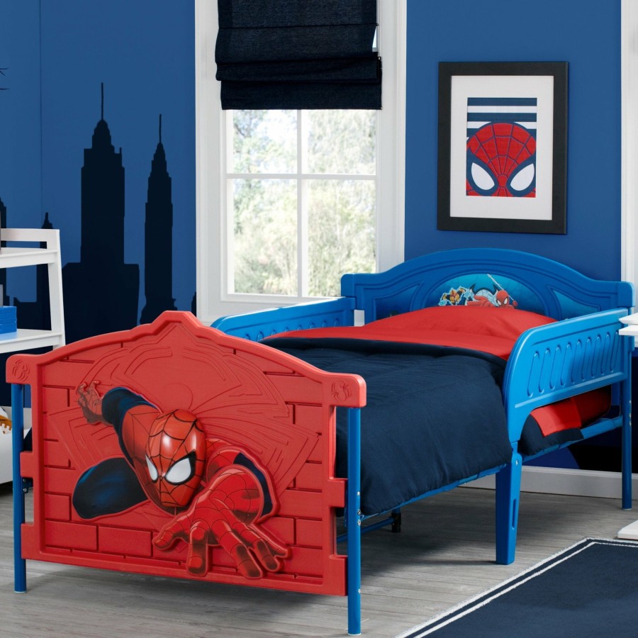 Delta Children Twin Beds & Headboards | Spider-Man Plastic 3D Twin Bed