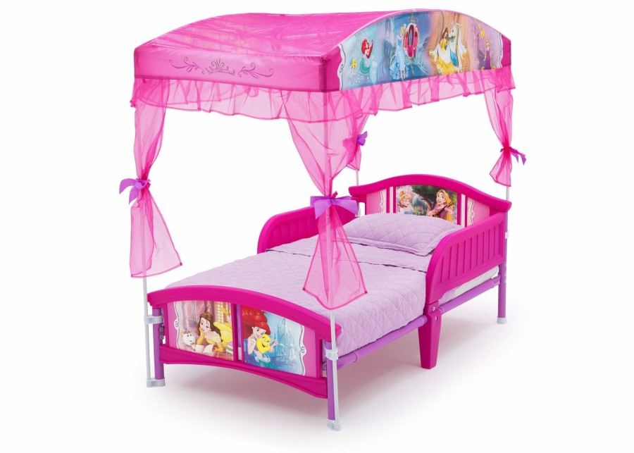 Delta Children Toddler Beds | Princess Canopy Toddler Bed