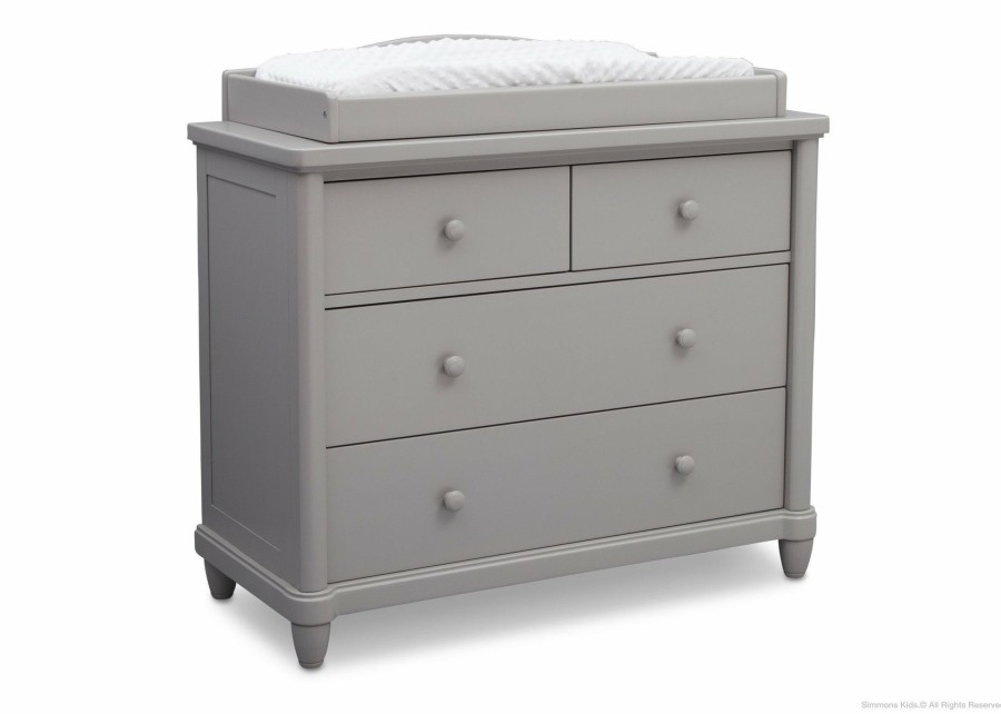 Simmons Kids Dressers & Changing Tables | Belmont 4 Drawer Dresser With Changing Top