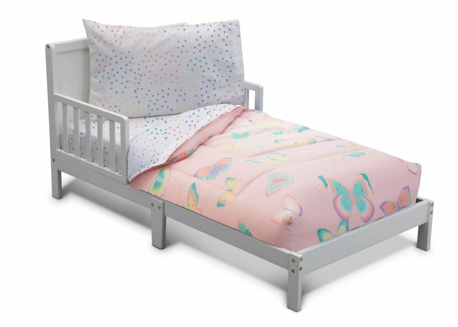 Delta Children Kids Bedding & Sheets | Girls 4-Piece Toddler Bedding Set