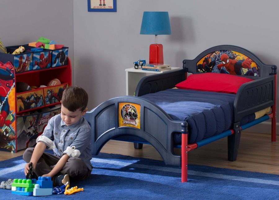 Delta Children Toddler Beds | Spider-Man Plastic Toddler Bed