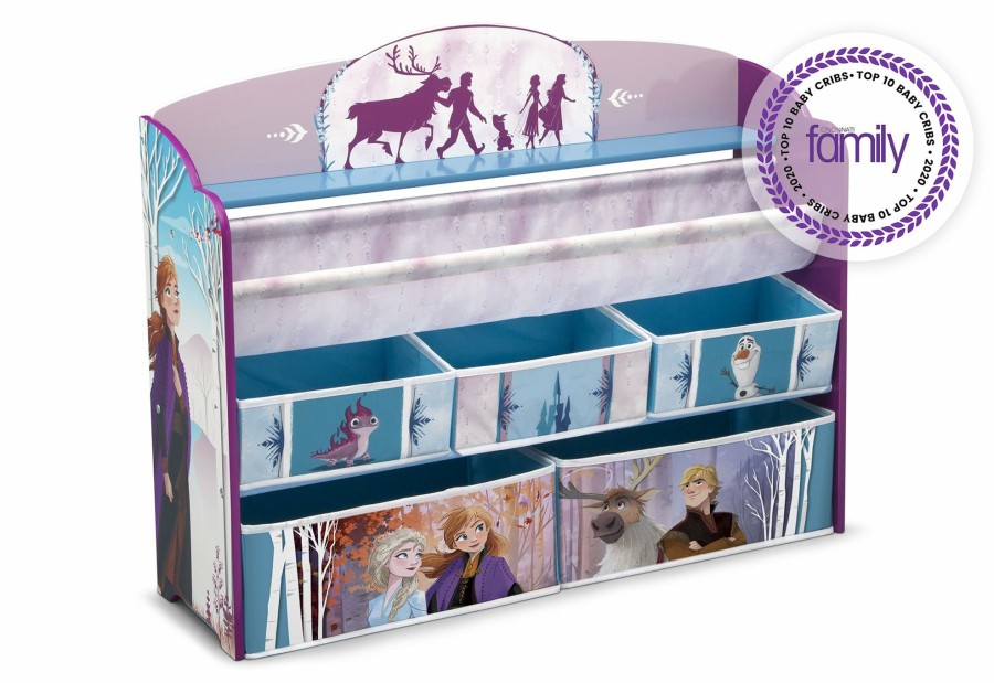 Delta Children Storage | Frozen Ii Deluxe Toy And Book Organizer