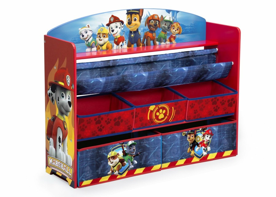 Delta Children Storage | Paw Patrol Deluxe Book And Toy Organizer