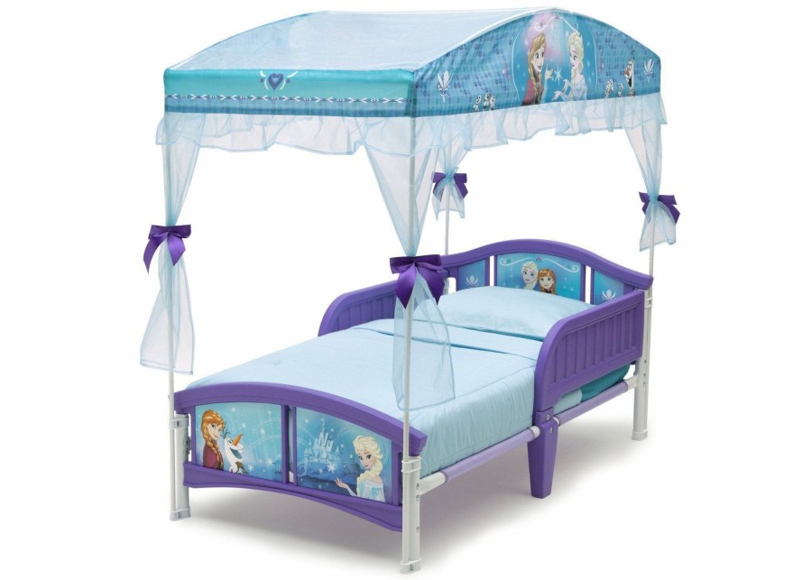 Delta Children Toddler Beds | Frozen Toddler Canopy Bed