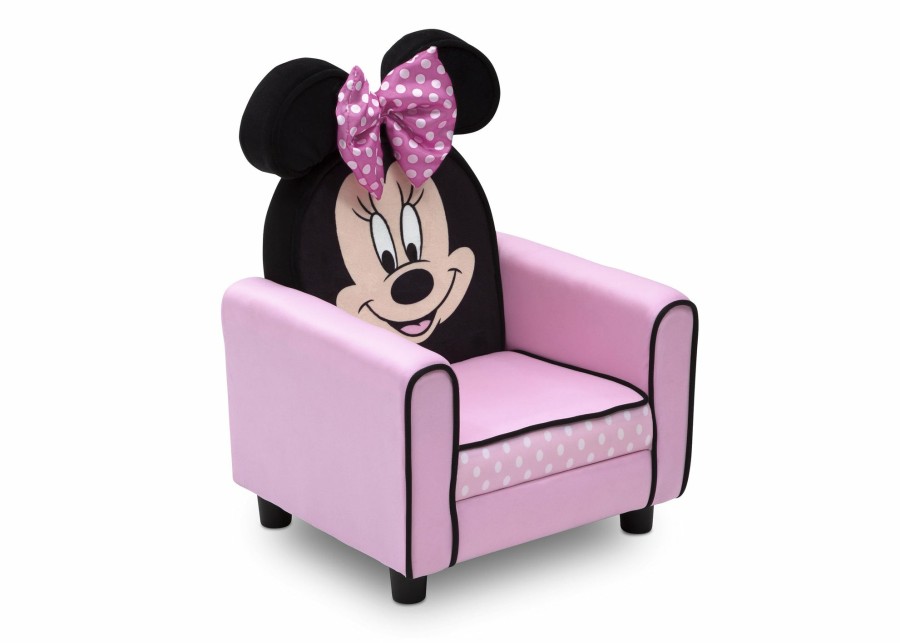 Delta Children Shop By Character | Minnie Mouse Figural Upholstered Kids Chair